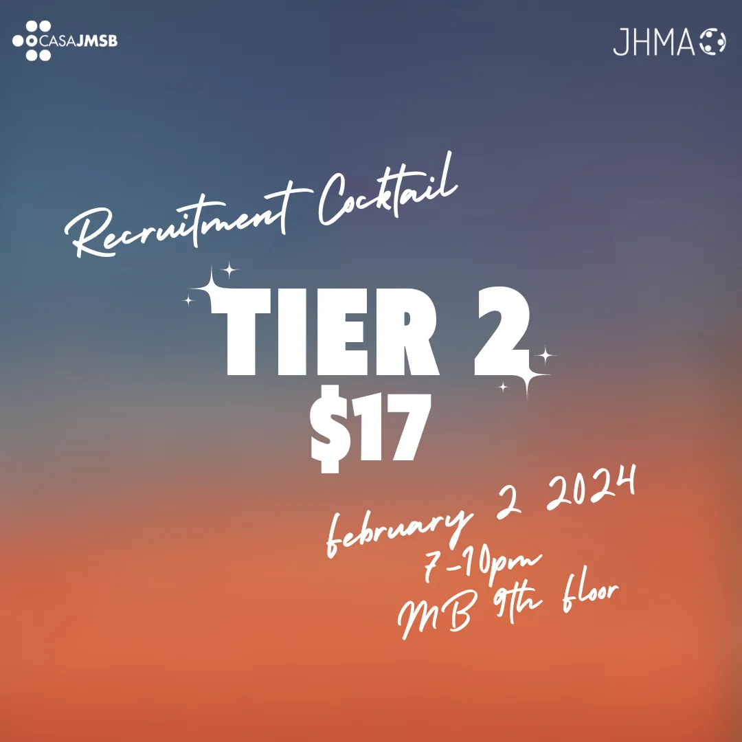 JHMA promotion graphic